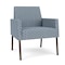 Lesro Mystic Lounge Reception Guest Chair, Bronze, RS Rain Song Upholstery ML1101 - alternate 1
